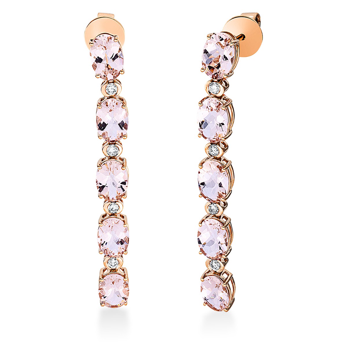 earrings 18 kt RG