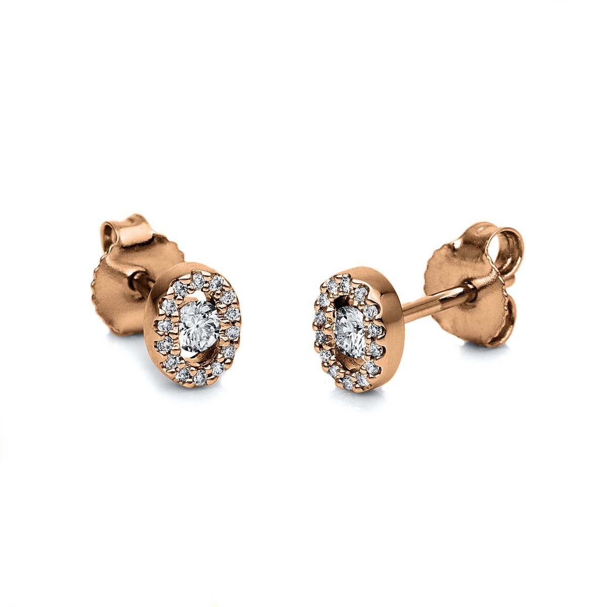 earrings 18 kt RG