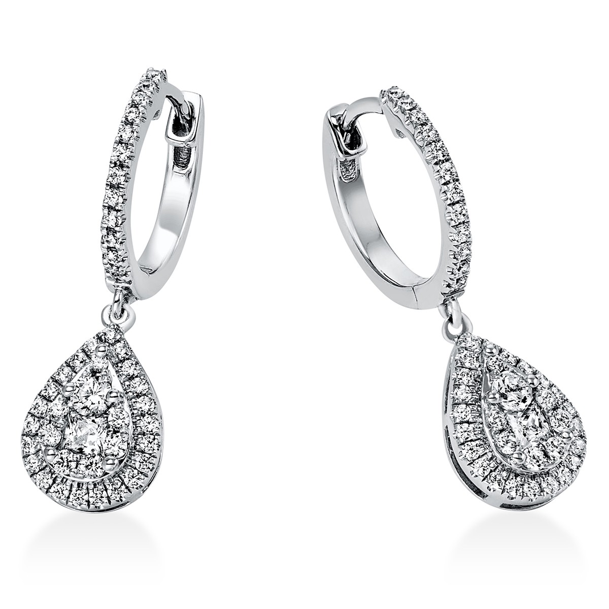 earrings 950 Pt Platinum 