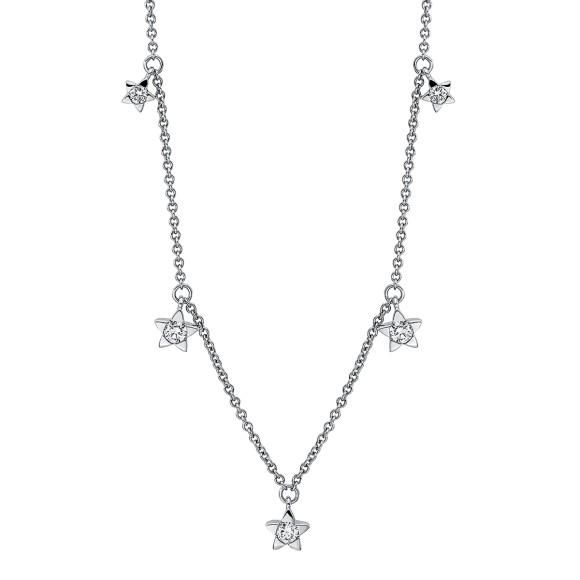 necklace 18 kt WG star