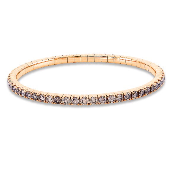 bracelet 18 kt RG, flex-band, variable