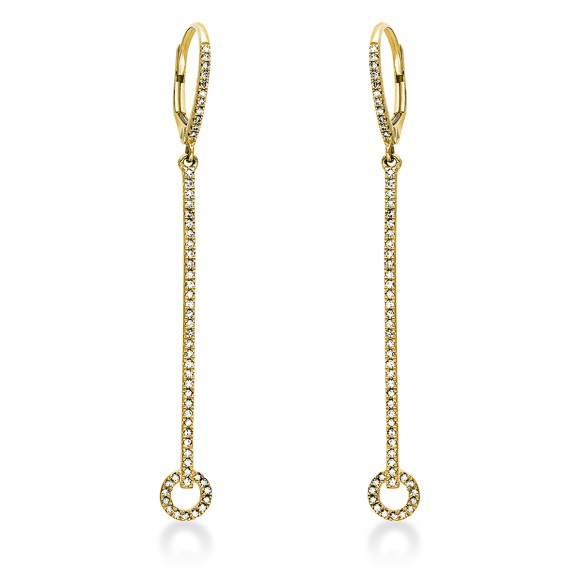 earrings 14 kt YG