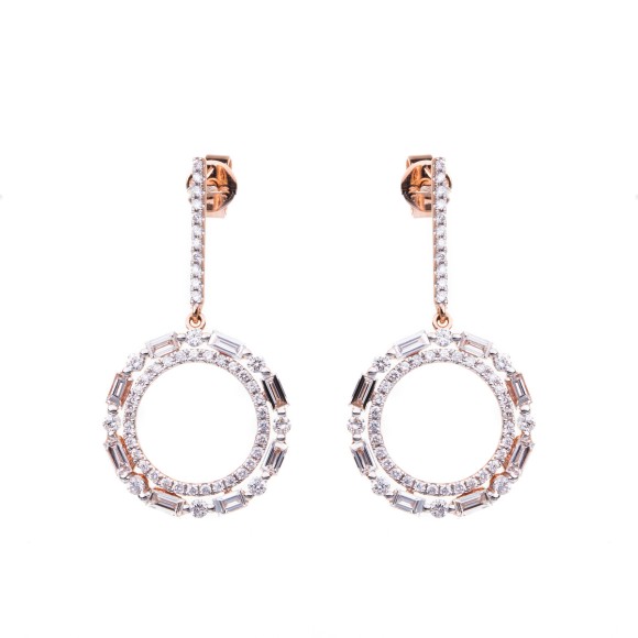 earrings 18 kt RG