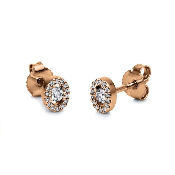 earrings 18 kt RG