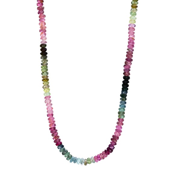 necklace 18 kt WG, different colors