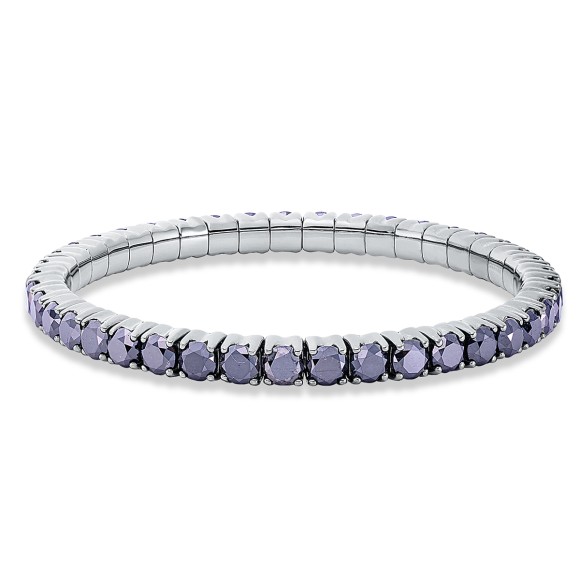 bracelet 18 kt WG, flex-band, variable