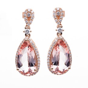 earrings 18 kt RG