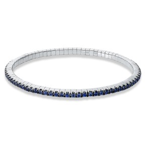 bracelet 18 kt WG, flex-band, variable