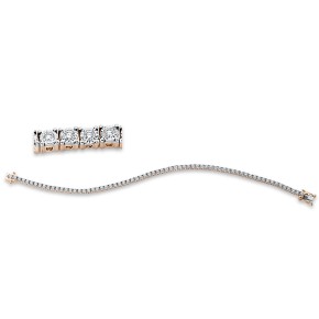 bracelet 18 kt RG