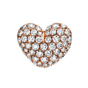 pendant 18 kt RG heart