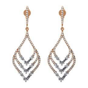 earrings 18 kt RG