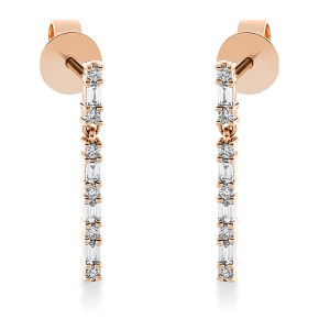 earrings 14 kt RG