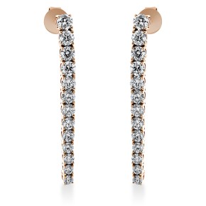 earrings 18 kt RG