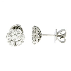 earrings 18 kt WG