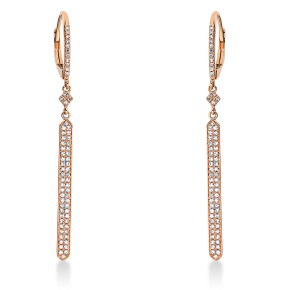 earrings 18 kt RG