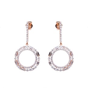 earrings 18 kt RG