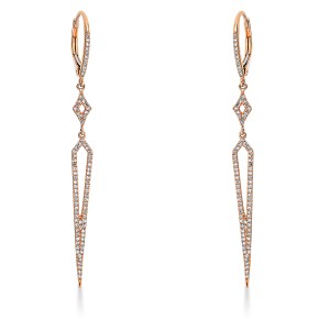 earrings 18 kt RG