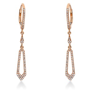 earrings 18 kt RG