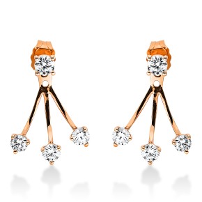 earrings 18 kt RG