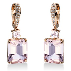 earrings 18 kt RG