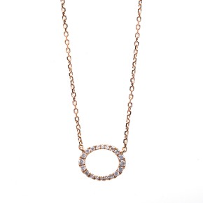 necklace 14 kt RG 