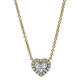 necklace 14 kt YG+WG 