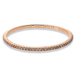 bracelet 18 kt RG, flex-band, variable