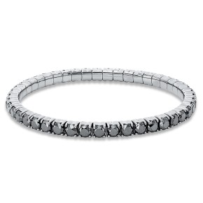 bracelet 18 kt WG, flex-band, variable