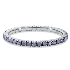 bracelet 18 kt WG, flex-band, variable