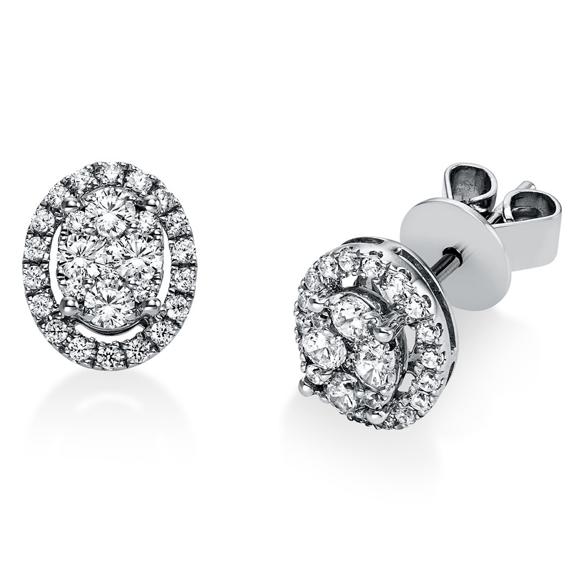 earrings 950 Pt Platinum 