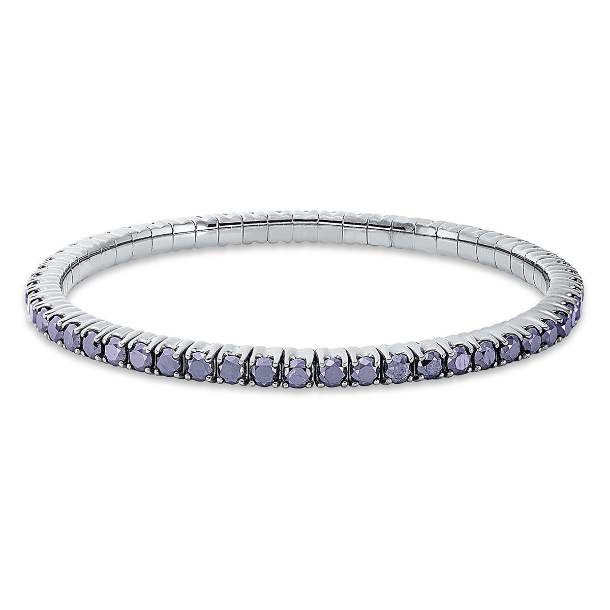 bracelet 18 kt WG, flex-band, variable